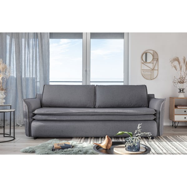 Pilka sofa-lova Miuform Charming Charlie-image-1