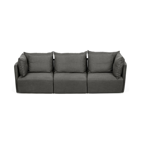 Antracito spalvos sofa 270 cm Dune - TemaHome