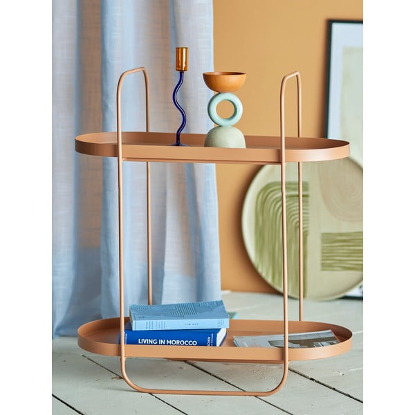 Iš metalo šoninis stalas 25x57 cm Reet – Bloomingville-image-1