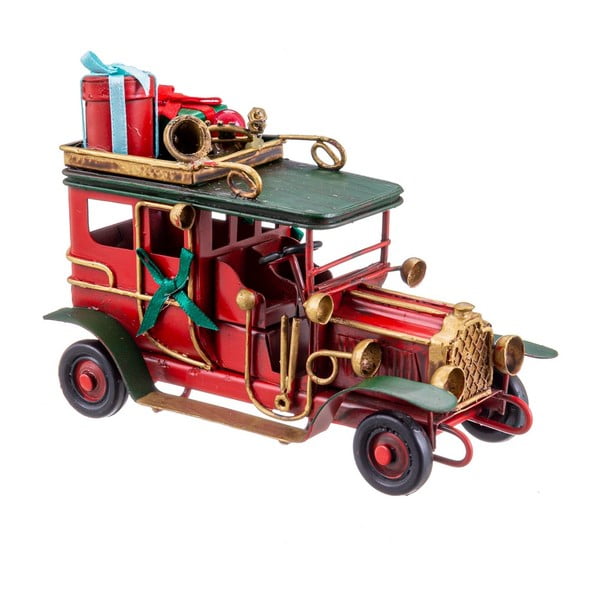 Iš metalo kalėdinė statulėlė (aukštis 8 cm) Vintage Car – Casa Selección