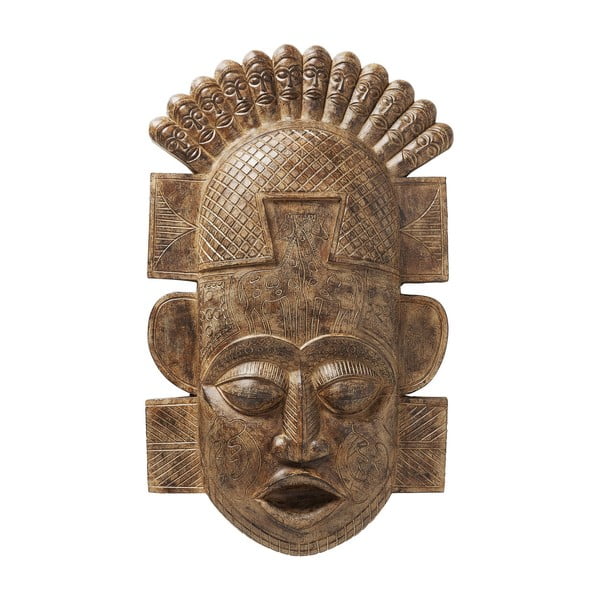 Sienų dekoracija "Kare Design" afrikietiška kaukė, aukštis 90 cm