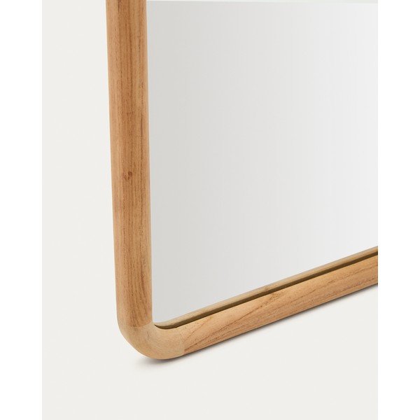 Sieninis veidrodis su medžio masyvo rėmu 55x155 cm Milsa – Kave Home-image-4