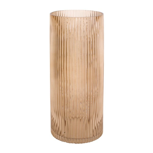 Šviesiai ruda stiklo vaza PT LIVING Allure, aukštis 30 cm-image-2