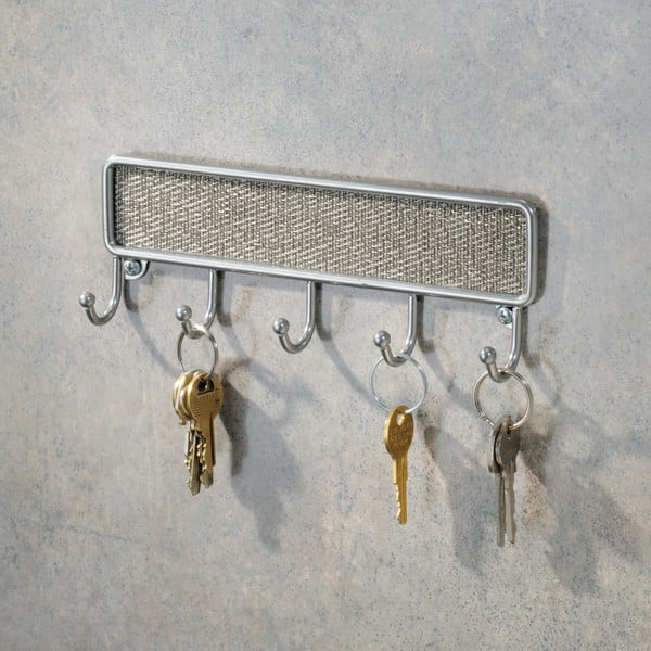 Metalinis raktų laikiklis iDesign Twillo, 21 x 14 cm-image-1