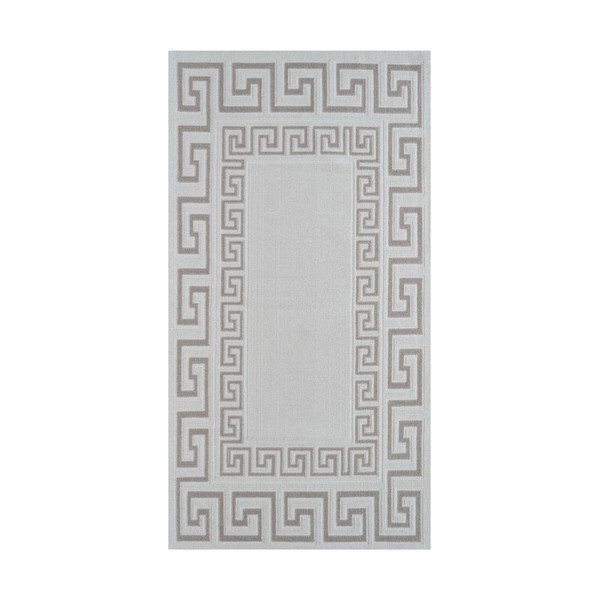Smėlio spalvos patvarus kilimas Vitaus Versace Bey, 80 x 300 cm-image-1
