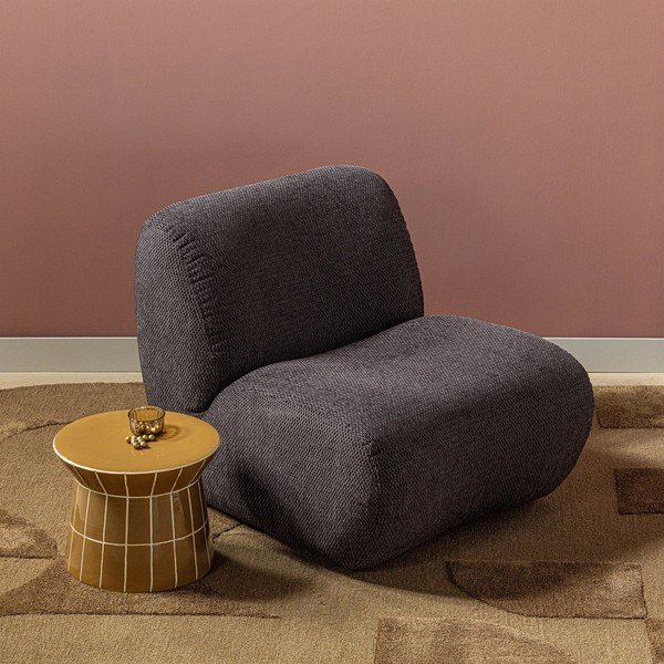 Iš keramikos apvalios formos šoninis stalas ø 38 cm Plu – WOOOD-image-1