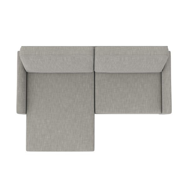 Pilka modulinė kampinė sofa Francis - CosmoLiving by Cosmopolitan-image-3