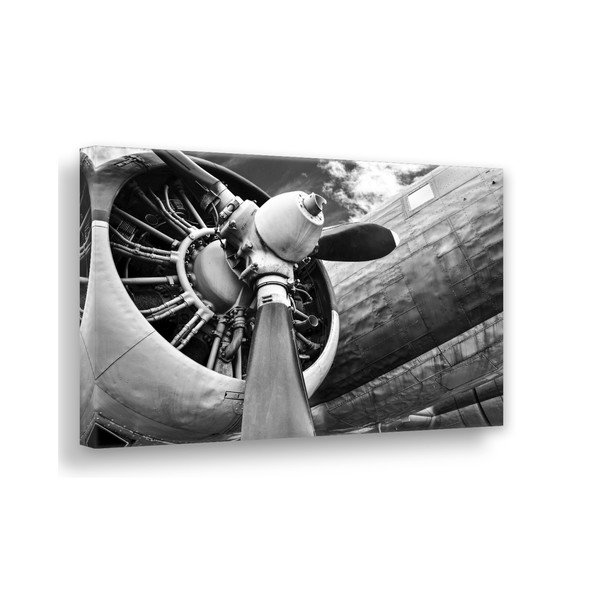 Vaizdas Styler Canvas Silver Uno Plane, 85 x 113 cm-image-2