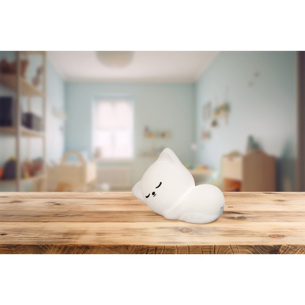 Baltos spalvos vaikiška naktinė lemputė Mia – Fischer & Honsel-image-2