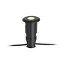 Juodos spalvos įleidžiamieji šviestuvai Markslöjd Garden 24 Decklight, ø 60 mm