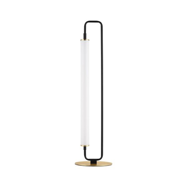 Baltos spalvos/matinės juodos spalvos iš metalo stalinis šviestuvas LED (aukštis 68 cm) Wetro – Nova Luce