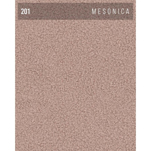 Pufas šviesiai rožinės spalvos iš boucle Feiro – MESONICA-image-3