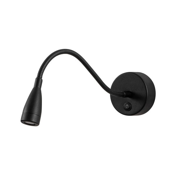 Sieninė lempa juodos spalvos LED Reading – Opviq lights