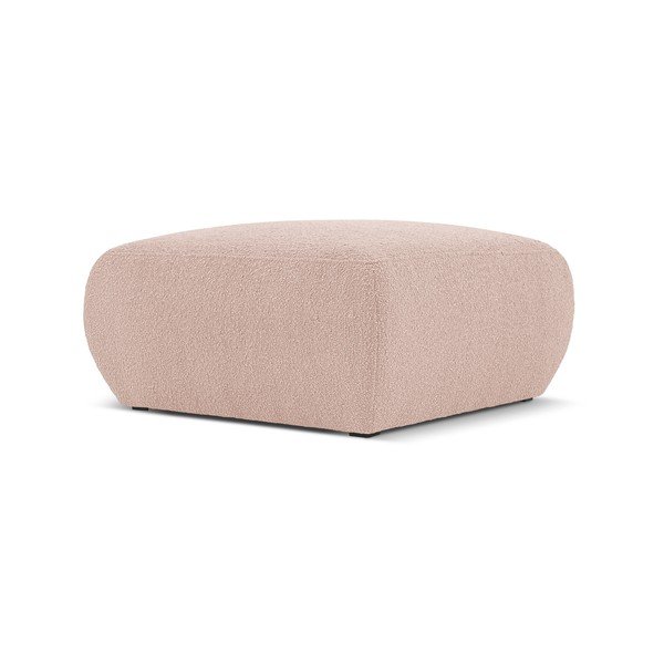 Pufas rožinės spalvos iš boucle Molino – Micadoni Home-image-1