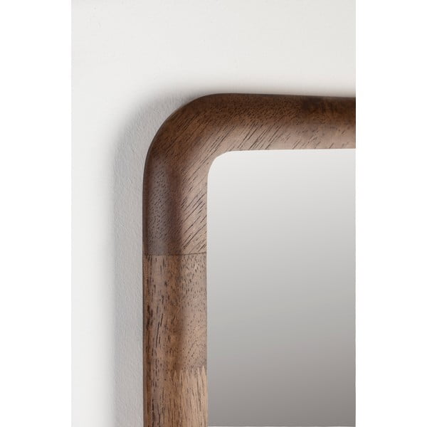 Sieninis veidrodis su medžio masyvo rėmu 26x120 cm Nyko – White Label-image-3