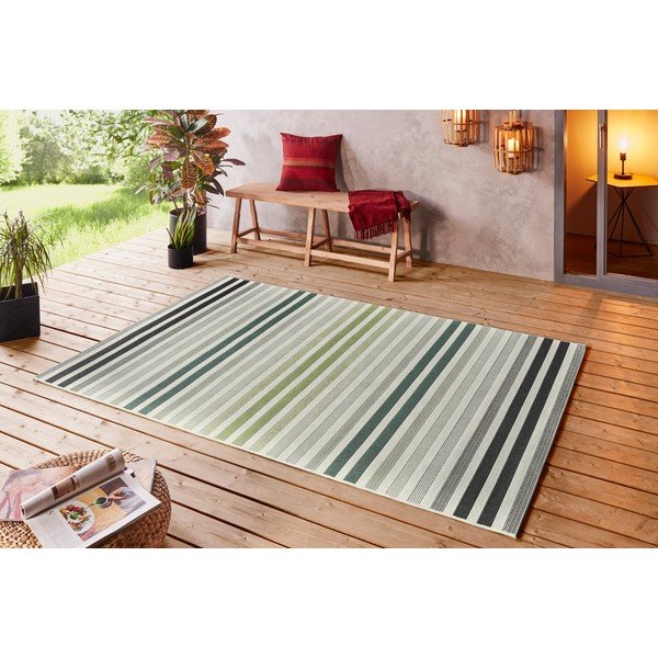 Žalios ir pilkos spalvos lauko kilimas NORTHRUGS Paros, 160 x 230 cm-image-4