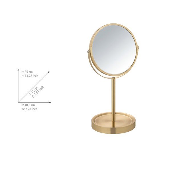 Kosmetinis didinantis veidrodis (didinimas  3x) 15x35 cm Alata – Wenko-image-2