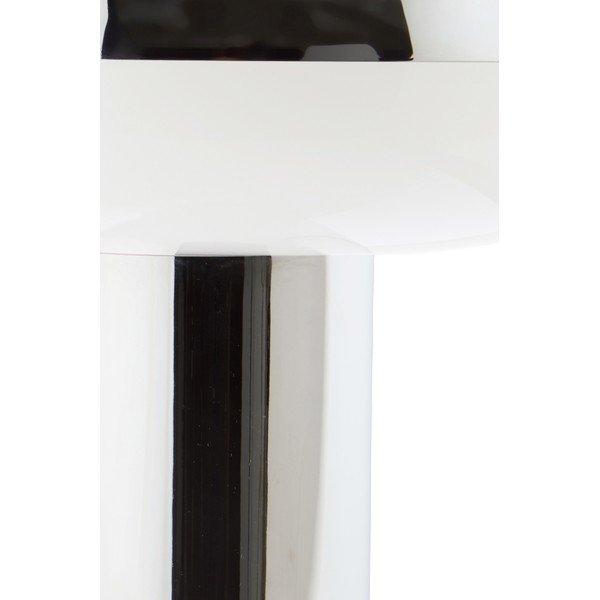 Blizgios sidabrinės spalvos iš metalo stalinis šviestuvas (aukštis 32 cm) Paneta – Jotex-image-4