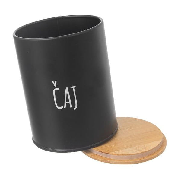 Juodos spalvos arbatos indas su bambukiniu dangteliu Orion, 750 ml talpos-image-2