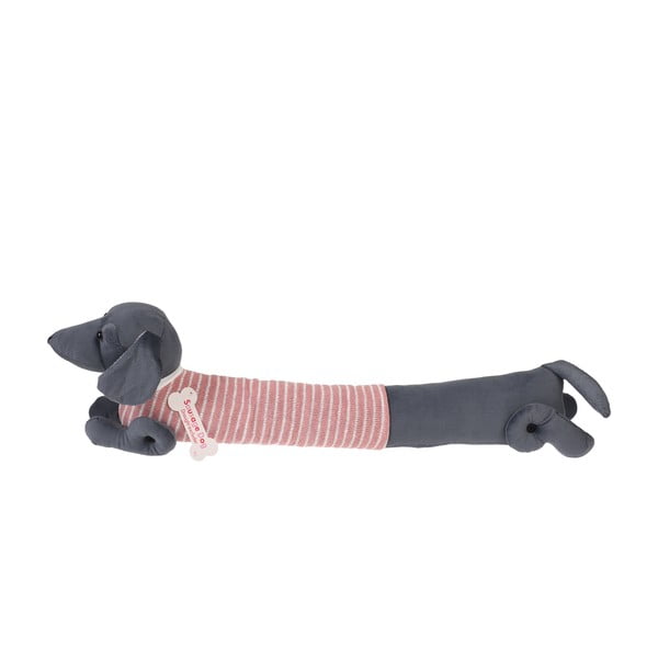 Rožinės spalvos/pilkos spalvos sandarinimo juosta 17x76 cm Sausage Dog – Rex London-image-4