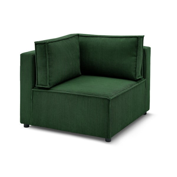 Modulinė sofa žalios spalvos iš kordinio velveto (kintama) Nihad modular – Bobochic Paris