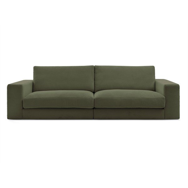 Žalios spalvos iš kordinio velveto sofa 274 cm Leonard – Bobochic Paris