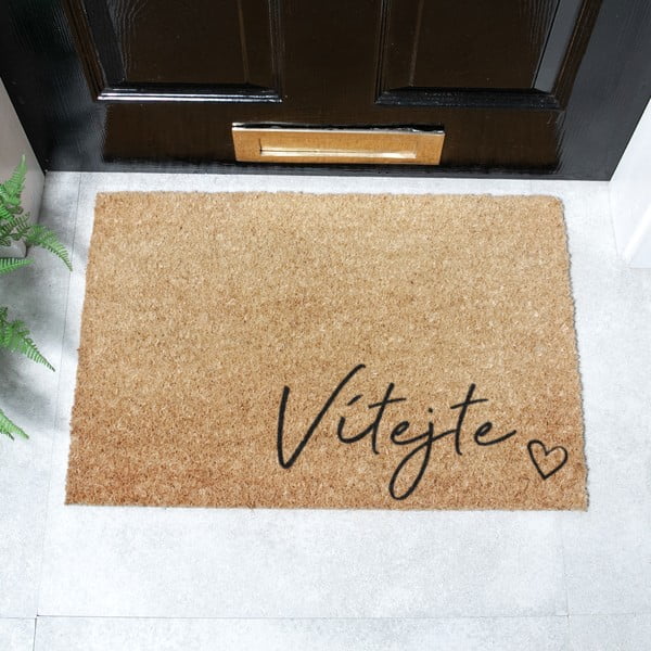 Iš kokoso pluošto grindų kilimėlis 40x60 cm Vítejte – Artsy Doormats-image-2