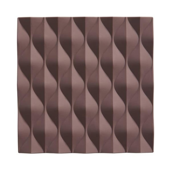 Violetinės spalvos silikoninis karšto puodo kilimėlis Zone Origami Wave