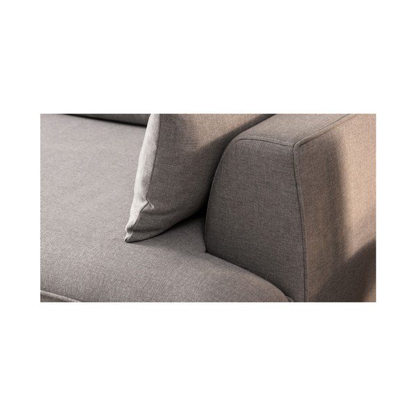 Šviesiai pilka trijų vietų sofa "Felix-image-1