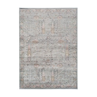 Pilkas viskozės kilimas Universal Lara Ornament, 60 x 110 cm