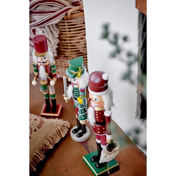 Iš medžio kalėdinės statulėlės 2 vnt. (aukštis 38 cm) Darren – Bloomingville-image-1