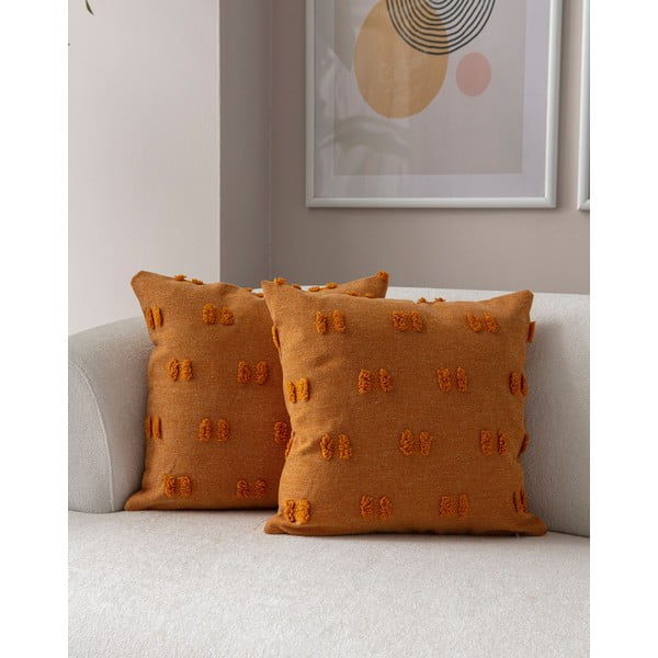 Dekoratyviniai pagalvių užvalkalai 2 vnt. 43x43 cm Tuffet – Mioli Decor-image-3