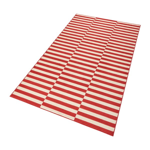 Raudonos ir baltos spalvos kilimas Hanse Home Gloria Panel, 120 x 170 cm-image-3