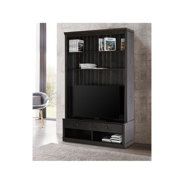 Iš pušies masyvo TV spintelių komplektas rudos spalvos 140x223 cm Anita – Støraa-image-3