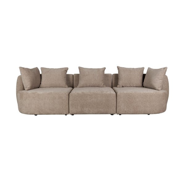 Šviesiai rudos spalvos sofa 210 cm Rocca – Dutchbone