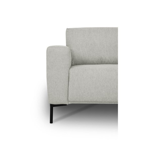 Kampinė sofa šviesiai pilkos spalvos (su dešiniuoju kampu) Loosdrecht – Scandic-image-4