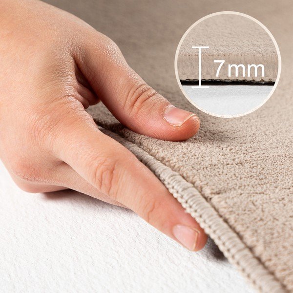 Skalbiamas smėlio spalvos kilimas 60x110 cm Sky – Ayyildiz Carpets-image-4