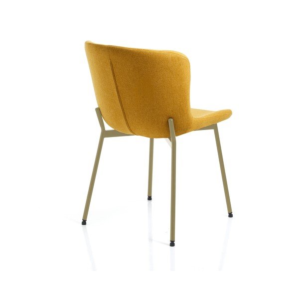 Ochros spalvos valgomojo kėdės 2 vnt. Snug – Tomasucci-image-3