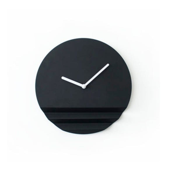 Juodas Qualy&CO Saulėtekio laikrodis