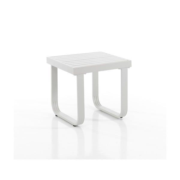 Iš aliuminio šoninis stalas 47.5x47.5 cm Ischia – Tomasucci