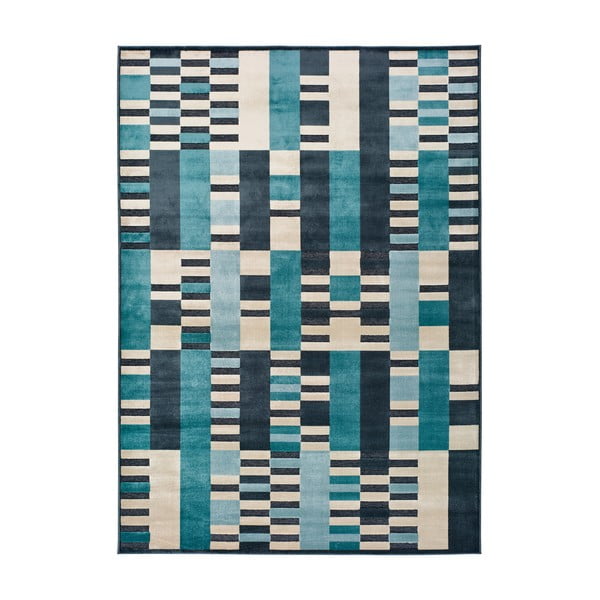Mėlynas kilimas Universal Farashe Stripes, 160 x 230 cm