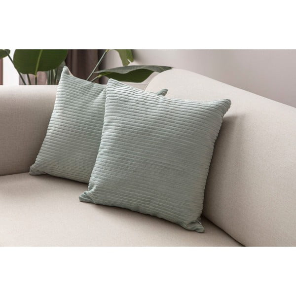 Iš kordinio velveto dekoratyviniai pagalvių užvalkalai 2 vnt. 43x43 cm – Mioli Decor-image-2