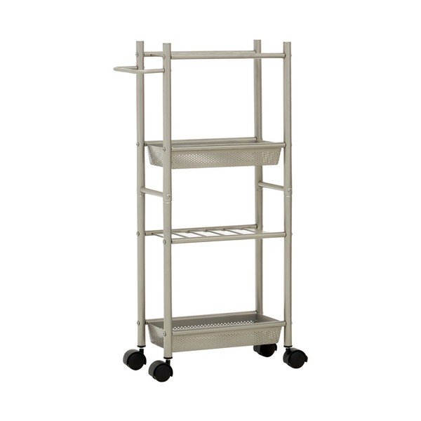 Iš metalo vežimėlis ant ratukų 16x40 cm Dara – Premier Housewares
