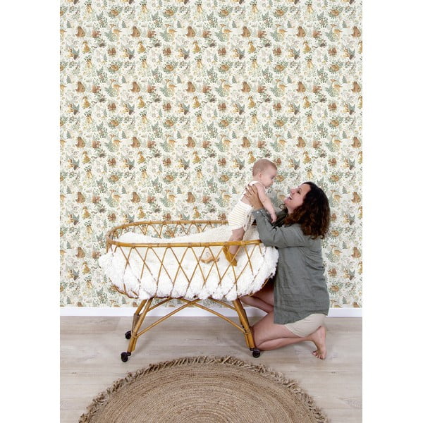 Vaikiški tapetai 10 m x 50 cm Forest Friends – Lilipinso-image-3