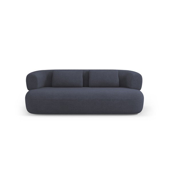 Tamsiai mėlynos spalvos sofa iš boucle 178 cm Jenny – Micadoni -image-2