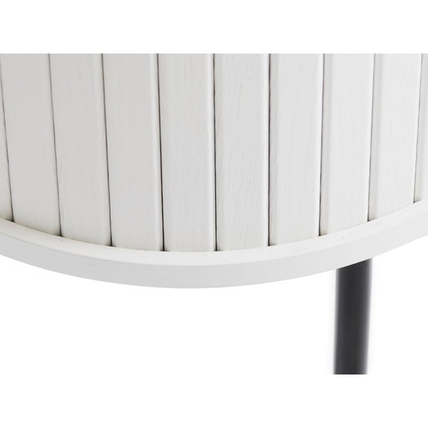 TV spintelė baltos spalvos 120x56x40 cm Nola – Unique Furniture-image-1