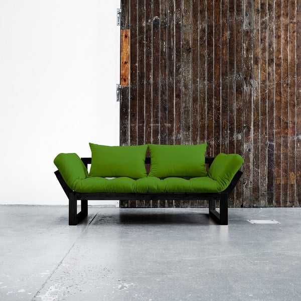 Sofa "Karup Edge Black/Lime