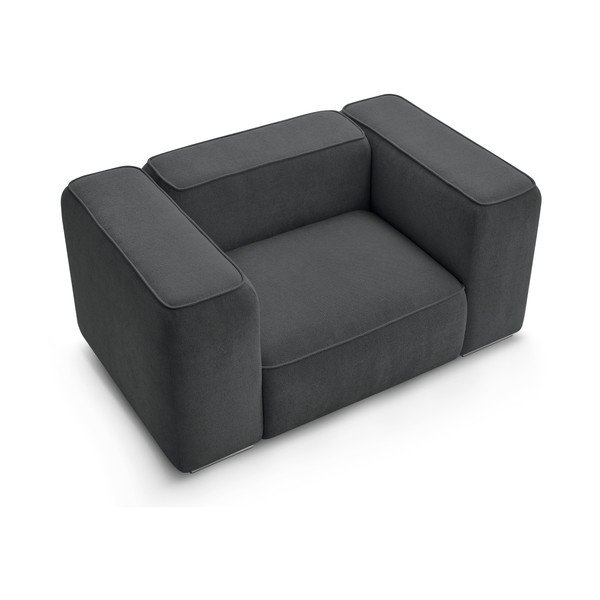 Krėslas tamsiai pilkos spalvos Zephyr – Bobochic Paris-image-4