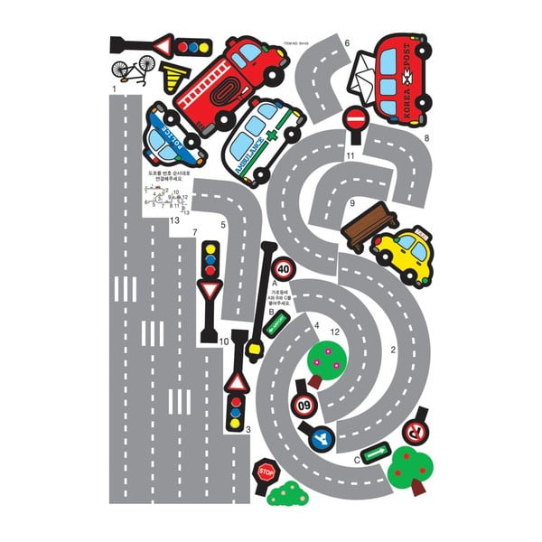 Sienų lipdukas Ambiance Car For Children-image-1