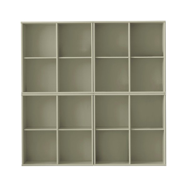 Khaki spalvos pakabinama knygų spinta  140x140x27 cm Mistral – Hammel Furniture